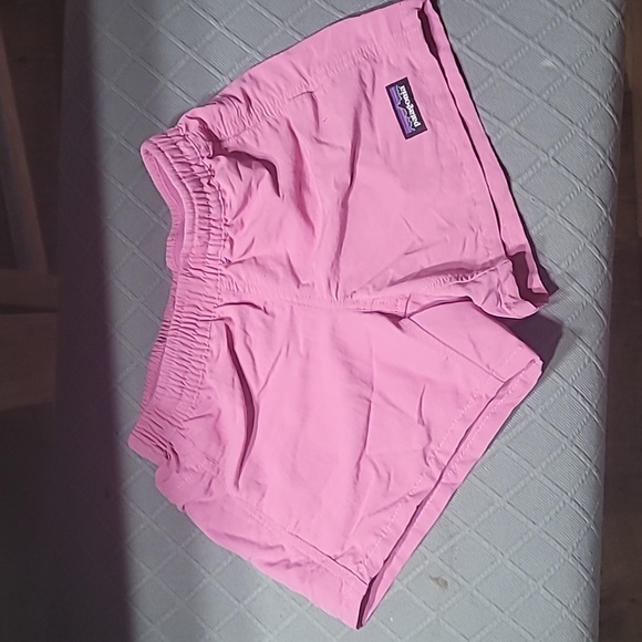 Patagonia Kids Pink Baggies Shorts Size Small Girls (Id Say 7/8) - Picture 2 of 7